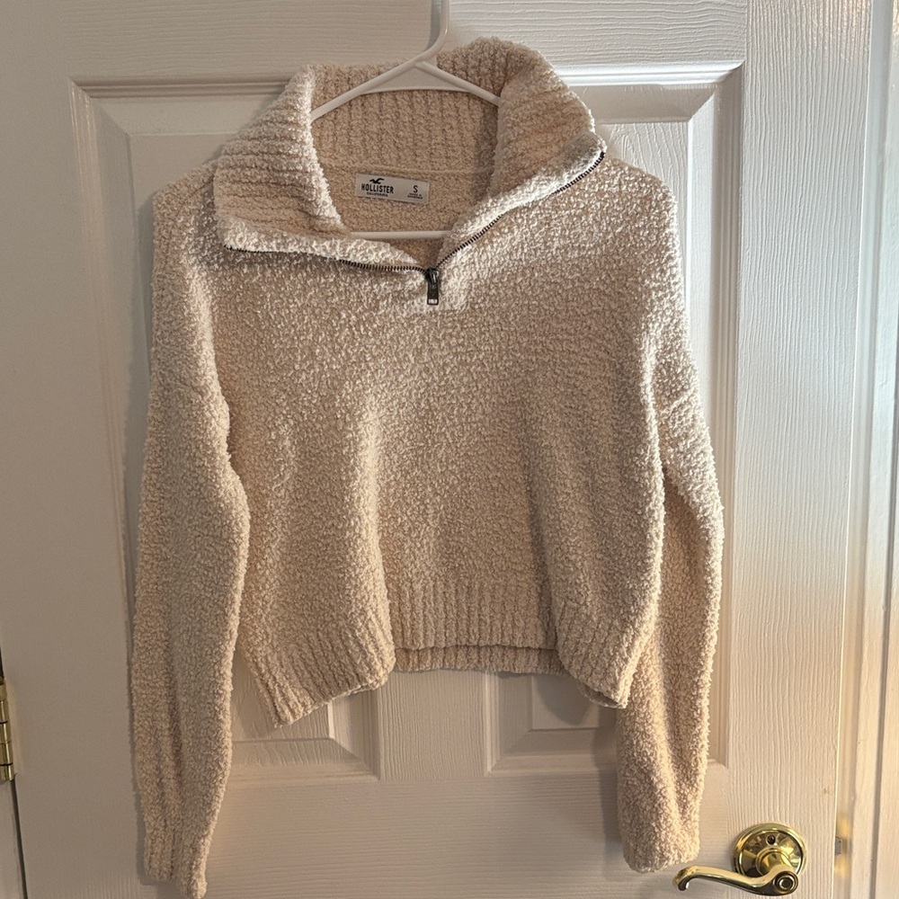 Hollister Cozy Quarter-zip Sweater